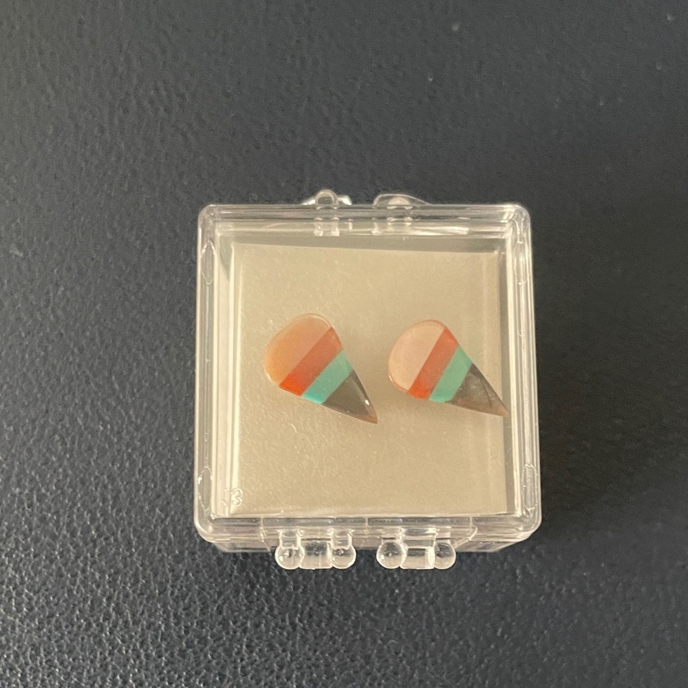 Colorful Teardrop Earrings